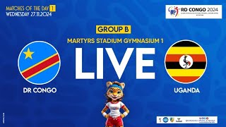 🤾 DAY 1DR CONGO VS UGANDA  26TH CAN SENIORS DAMES KINSHASA 2024 [upl. by Viquelia181]