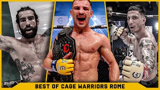 Best of Cage Warriors Rome [upl. by Nosyla]