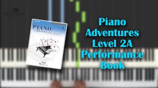 Piano adventures Level 2A Performance Book  p 26  Snow Fort Hideout Secondo [upl. by Edijabab898]