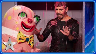 Mr Blobby SLIMES Simon Cowell  Auditions  BGT 2023 [upl. by Adile]