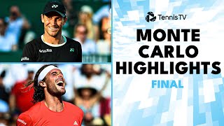 Casper Ruud vs Stefanos Tsitsipas For The Title 🏆  MonteCarlo 2024 Highlights Final [upl. by Howlyn]