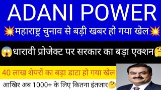 ADANI POWER SHARE LATEST NEWS  ADANI POWER SHARE PRICE  ADANI POWER SHARE TOMORROW TARGET  ADANI [upl. by Sapphira175]