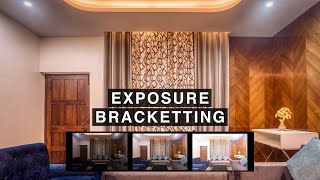 How To Shoot Bracketed Exposures In Architecture Photography Hindi [upl. by Adnilahs]