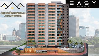 Edifício Easy Ribeirânia 1478249m² de área construída [upl. by Qifar]