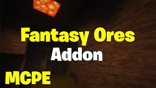 How To Download Fantasy Ores Addon for MCPE 120  Get Fantasy Ores in Minecraft PE [upl. by Ritch]