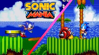 Emerald Hill Zone in Sonic Mania [upl. by Llorre]