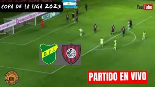 DEFENSA Y JUSTICIA VS SAN LORENZO EN VIVO POR GRANEGA ⚽️ ARGENTINA COPA DE LA LIGA JORNADA 13 [upl. by Nhguavahs427]