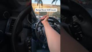 Range Rover SVR issues rangerover cars cardealer mechanic suv cardealership luxurycars [upl. by Ynnaf]