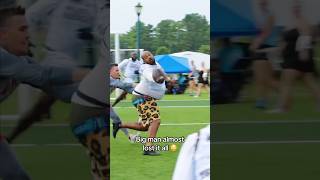 UNC WENT CRAZY🔥❗️youtubeshorts footballshorts football americanfootball 7on7 [upl. by Aneeram793]