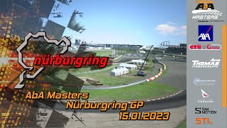 ABA eSports Masters Series 15012023 Nürburgring GP [upl. by Frederich]