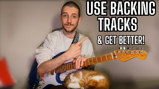 How To Use Backing Tracks To Learn Pentatonic Scales [upl. by Notla667]