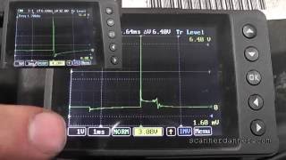 What does an open plug wire look like on a lab scope uScope [upl. by Ispep]