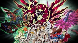 YGOPro Duels  Tzolkin Gusto Dragunity OTK January 2015 TCG Banned list [upl. by Terle]