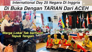 Pertunjukan Budaya Di Inggris Di Buka Oleh Tarian Dari Aceh Indonesia [upl. by Riamo]