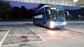 MADRUGADA NA ESTRADAVIAGEM COM O MARCOPOLO G7 1350 DA ÃGUIA BRANCA JUIZ DE FORA X TAUBATÃ‰ [upl. by Kellia]