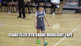 The 8TH GRADER That Dropped 30 POINTS vs Mikey Williams Isaac Ellis Highlights [upl. by Pasahow]