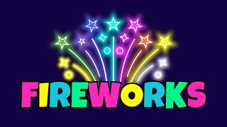 Celebration Song for Kids  Fireworks  Sing Along Video  BOOM BOOM BOOM [upl. by Akirdnuhs]