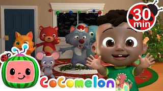 🎄🎅 Merry Christmas From CoComelon🍉 Kids Cartoons amp Nursery Rhymes  Moonbug Kids [upl. by Adle]