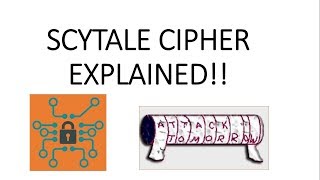 SCYTALE CIPHER EXPLAINED [upl. by Dunaville737]