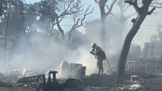 Thousands evacuate Boyles Fire in Lake County and Line Fire in San Bernardino County [upl. by Staw483]