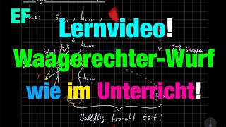 WAAGERECHTER WURF  Erklärt wie im Unterricht  Der Physiklehrer [upl. by Ellissa]