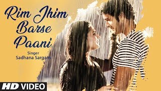 Rim Jhim Barse Paani Latest Video Song  Sadhana Sargam Feat Mrunal Jain Krishna Gokani [upl. by Ahsie719]