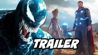 Venom Trailer 3  New Thor Marvel Easter Eggs [upl. by Hakaber]