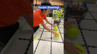 Robot Update 6 Double Shooting 👌  Rapid Relay 2024 robotics ideas vexrobotics robot vexiq [upl. by Edla]