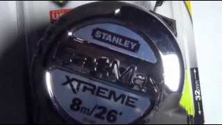 Stanley FatMax Extreme 8m Tape Measure close look [upl. by Kore]