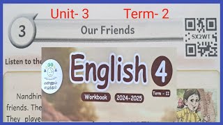 Our Friends CLASS4 UNIT 3 ENGLISH WORKBOOK ANSWERS TERM 2 [upl. by Aivart]