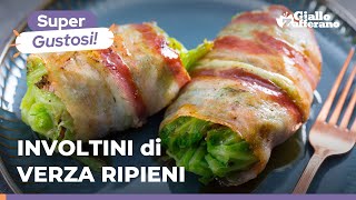 INVOLTINI di VERZA RIPIENI un secondo super sfizioso e facile dai sapori invernali 🤤🤤🤤 [upl. by Niliram]