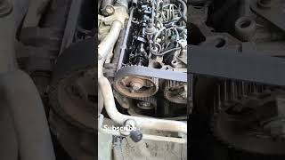 Timing setting tips FK MOTOR engine timing mechanic car reel video [upl. by Hulen957]