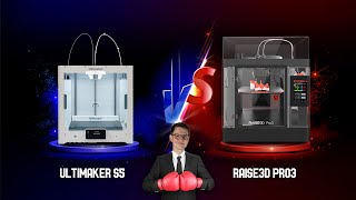 Ultimaker doesnt stand a chance Raise3D Pro 3 Series compared to Ultimaker S5 [upl. by Beitz581]