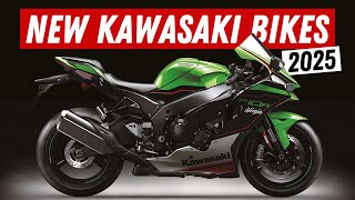 7 New Kawasaki Motorcycles For 2025 [upl. by Teriann]