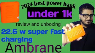 Best Power Bank 2024 Ambrane Power Bank 2024Fast Charging Power Bank [upl. by Noy]