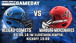 Allgäu Comets vs Marburg Mercenaries [upl. by Whitaker196]