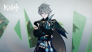 【原神】キャラクター実戦紹介 アルハイゼンCV：梅原裕一郎「三思後行」 [upl. by Adleremse]