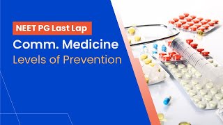 NEETPG Prep  Comm Medicine  Levels of Prevention by Dr Vidya Gowda [upl. by Margot229]