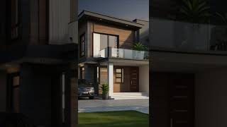 New Luxury House Design 🏡✨  Modern Dreams  dreamhome home modernexterior design modernhome [upl. by Ahsinet]