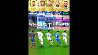 Evolution Of Neymar  Penalty Kicks From FIFA 21 To FC 25 neymar penaltykick shorts [upl. by Proffitt731]