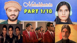 Mohabbatein Intro scene  Amitabh Bachchan  Uday Chopra  Pakistani Reaction Part 118 [upl. by Eitsyrk]