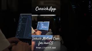 CarsickApp  Vehicle Motion Cues for macOS [upl. by Dewees]