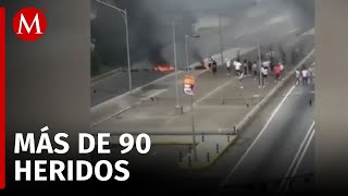 Informan al menos 25 personas sin vida y 192 heridos tras protestas en Venezuela [upl. by Maxie]