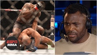 Francis Ngannou asked Dana White for title fight after beating Junior dos Santos  UFC Fight Night [upl. by Aborn]