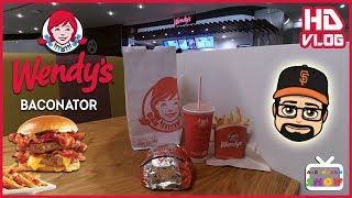 DÉGUSTATION WENDYS AUX USA  BURGER TEST amp AVIS [upl. by Yv359]