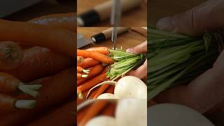 Carrot prep made easy  Healthy pesto dinner in minutes recipes healthycooking shorts [upl. by Aneehsirk]