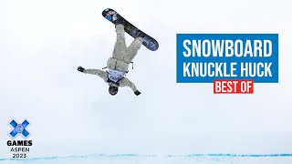 BEST OF Chipotle Snowboard Knuckle Huck  X Games Aspen 2023 [upl. by Datha46]