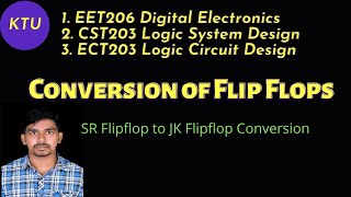 SR FLIPFLOP TO JK FLIP FLOP CONVERSION  DIGITAL ELECTRONICS  MALAYALAM [upl. by Haran]