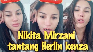 Nikita Mirzani sikat abis Herlin kenza adik Shella shaukia yang numpah hidup [upl. by Marci]