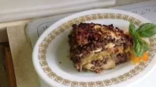 Pt3 Lasagna Lentil Yogurt instead of cheese with Zucchini [upl. by Atirres153]